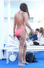 TULISA CONTOSTAVLOS in Bikini at a Pool in Los Angeles 05/24/2018