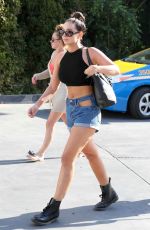 TULISA CONTOSTAVLOS in Denim Shorts Out in Los Angeles 05/26/2018