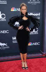 TYRA BANKS at Billboard Music Awards in Las Vegas 05/20/2018