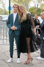 UMA THURMAN Arrives at Prada Resort: 2019 Show in New York 05/04/2018