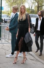 UMA THURMAN Arrives at Prada Resort: 2019 Show in New York 05/04/2018