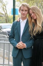 UMA THURMAN Arrives at Prada Resort: 2019 Show in New York 05/04/2018