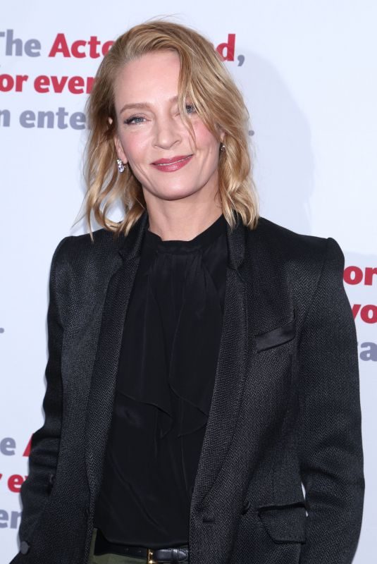 UMA THURMAN at Actors Fund Annual Gala in New York 05/14/2018