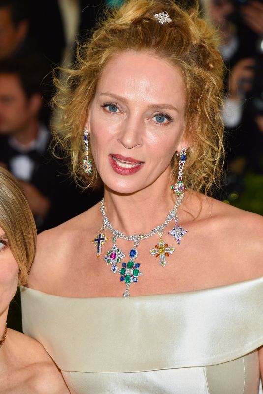 UMA THURMAN at MET Gala 2018 in New York 05/07/2018