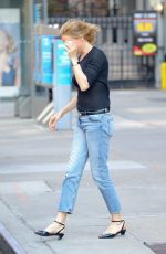 UMA THURMAN in Jeans Out in New York 05/15/2018