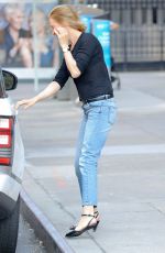 UMA THURMAN in Jeans Out in New York 05/15/2018