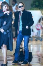 VANESSA PARADIS Arrives in Paris 05/04/2018