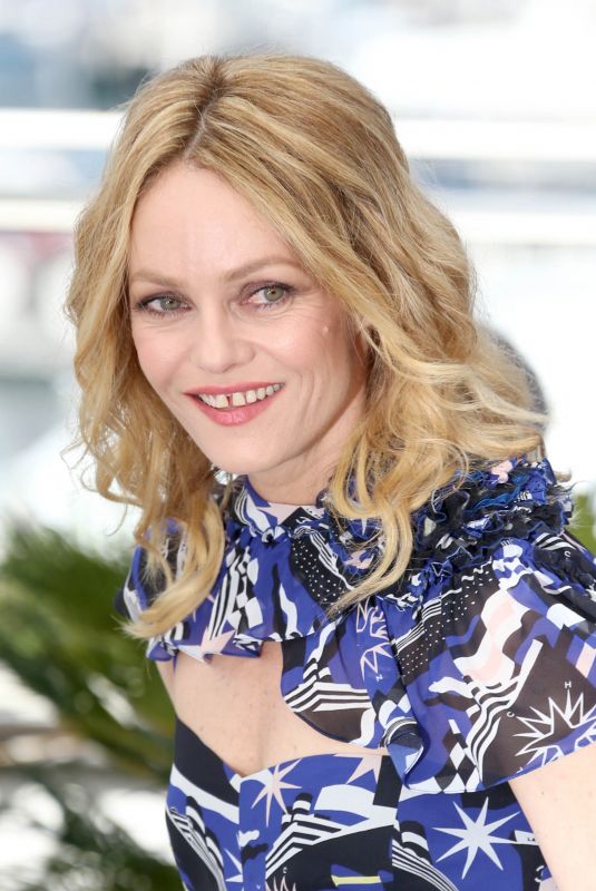 VANESSA PARADIS at Knife + Heart Photocall at Cannes Film Festival 05/18/2018