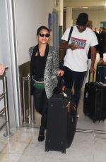VANESSA WHITE Arrives at Nice Airport 05/10/2018