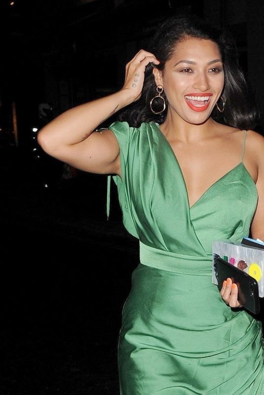 VANESSA WHITE Night Out in London 05/28/2018