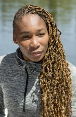 VENUS WILLIAMS at Mutua Madrid Open Photoshoot at Caja Magica Sport Center in Madrid 05/04/2018