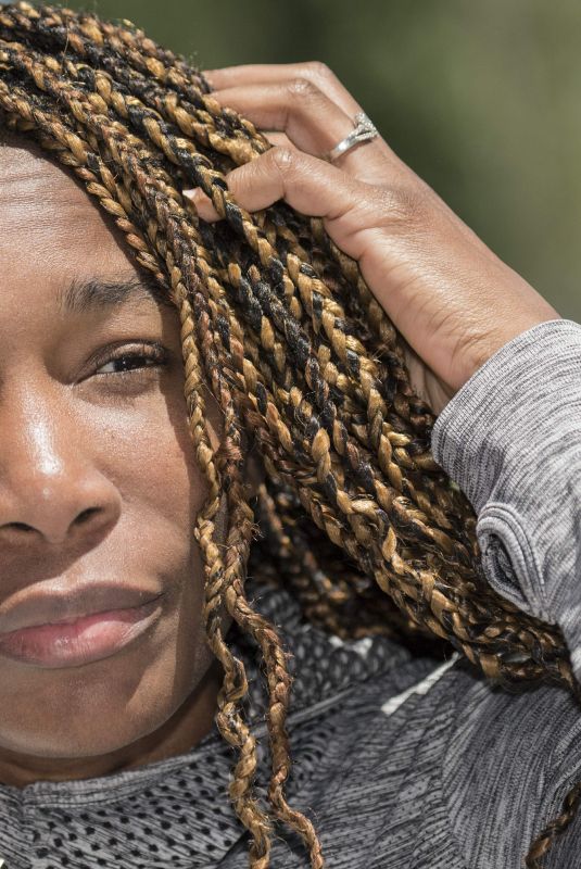 VENUS WILLIAMS at Mutua Madrid Open Photoshoot at Caja Magica Sport Center in Madrid 05/04/2018