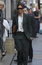 VICTORIA BECKHAM Out at Dover Street in London 05/22/2018