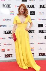 VICTORIA BROOM at LGBT Awards 2018 in London 05/11/2018