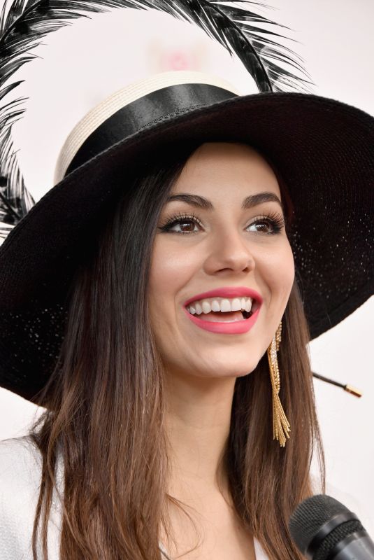 VICTORIA JUSTICE at 2018 Kentucky Derby at Churchill Downs in Louisville 05/05/2018