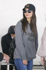 VICTORIA JUSTICE at Los Angeles International Airport 04/30/2018