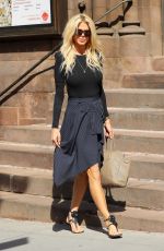 VICTORIA SILVSTEDT Out adn About in New York 05/03/2018