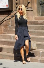 VICTORIA SILVSTEDT Out adn About in New York 05/03/2018