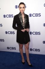VIOLETT BEANE at CBS Upfront Presentation in New York 05/16/2018