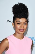 YARA SHAHIDI at Disney/ABC International Upfronts in Burbank 05/20/2018
