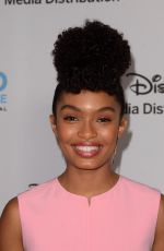 YARA SHAHIDI at Disney/ABC International Upfronts in Burbank 05/20/2018