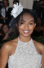 YARA SHAHIDI at MET Gala 2018 in New York 05/07/2018