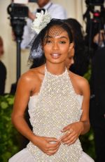 YARA SHAHIDI at MET Gala 2018 in New York 05/07/2018