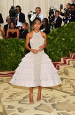 YARA SHAHIDI at MET Gala 2018 in New York 05/07/2018