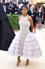 YARA SHAHIDI at MET Gala 2018 in New York 05/07/2018