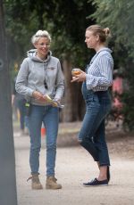 YVONNE STRAHOVSKI and NOOMI RAPACE on the Set of Angel of Mine in Melbourne 05/02/2018