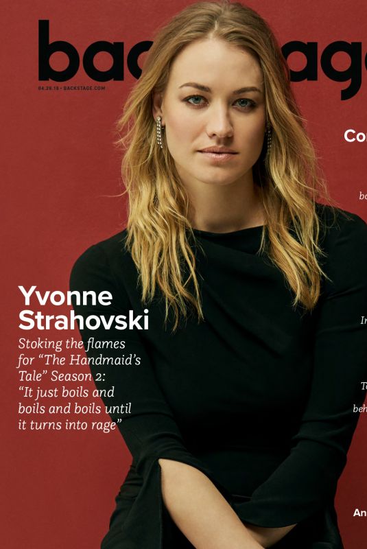YVONNE STRAHOVSKI for Backstage Magazine, 2018