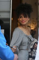 ZAZIE BEETZ Arrives at Claridges Hotel in London 05/10/2018