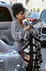 ZAZIE BEETZ Arrives at Claridges Hotel in London 05/10/2018