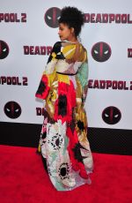 ZAZIE BEETZ at Deadpool 2 Special Screening in New York 05/14/2018