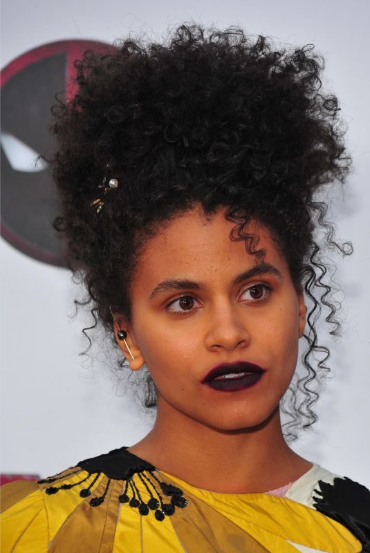 ZAZIE BEETZ at Deadpool 2 Special Screening in New York 05/14/2018
