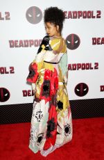 ZAZIE BEETZ at Deadpool 2 Special Screening in New York 05/14/2018