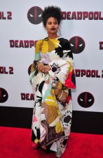 ZAZIE BEETZ at Deadpool 2 Special Screening in New York 05/14/2018