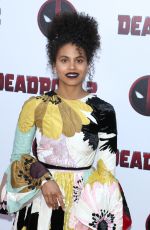 ZAZIE BEETZ at Deadpool 2 Special Screening in New York 05/14/2018