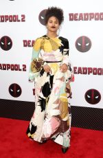 ZAZIE BEETZ at Deadpool 2 Special Screening in New York 05/14/2018