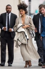 ZAZIE BEETZ at Jimmy Kimmel Live in Los Angeles 05/02/2018