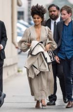 ZAZIE BEETZ at Jimmy Kimmel Live in Los Angeles 05/02/2018
