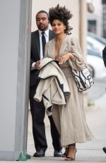 ZAZIE BEETZ at Jimmy Kimmel Live in Los Angeles 05/02/2018