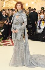 ZENDAYA COLEMAN at MET Gala 2018 in New York 05/07/2018