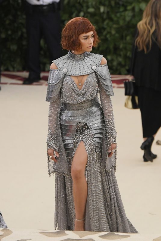 ZENDAYA COLEMAN at MET Gala 2018 in New York 05/07/2018