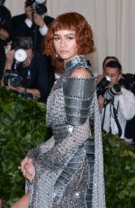 ZENDAYA COLEMAN at MET Gala 2018 in New York 05/07/2018