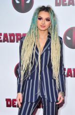 ZHAVIA at Deadpool 2 Special Screening in New York 05/14/2018