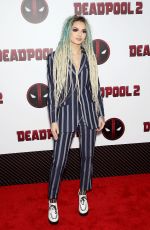 ZHAVIA at Deadpool 2 Special Screening in New York 05/14/2018