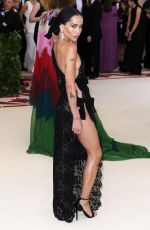 ZOE KRAVITZ at MET Gala 2018 in New York 05/07/2018
