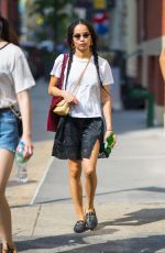 ZOE KRAVITZ Out and About in New York 05/26/2018