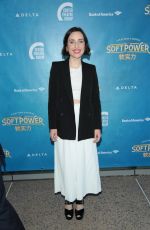ZOE LISTER-JONES at Soft Power Premiere in Los Angeles 05/16/2018